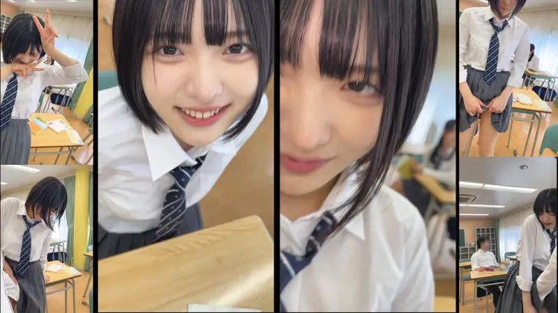 虹村ゆみ | 歴史を変える中出し×素人×制服美女 エロ画像-2